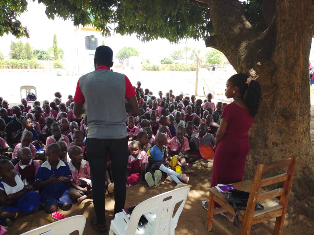 Vulnerable children and elderly humanitarians in Katakwi District