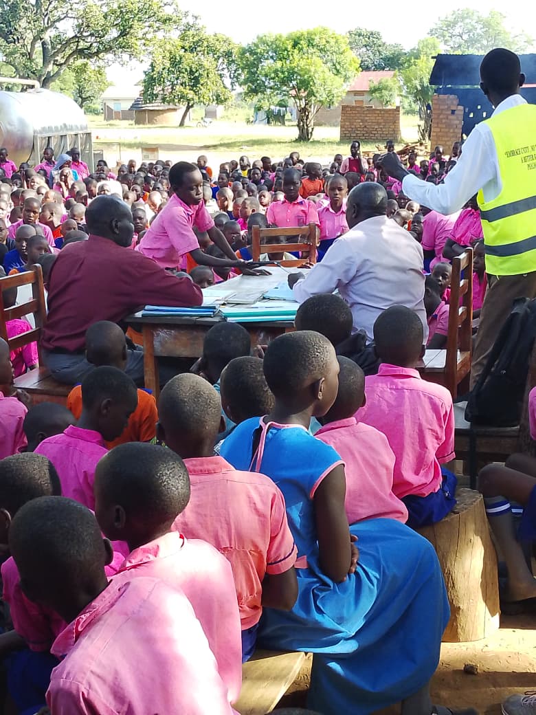 Interactive student forum session at Angodingod